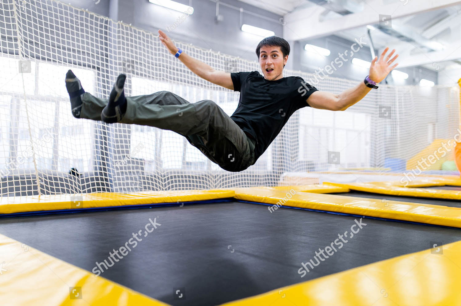 Trampoline Park Et Parcours Ninja à